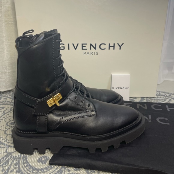 Givenchy Leather Boots Womens Size US 9 - Picture 2 of 10